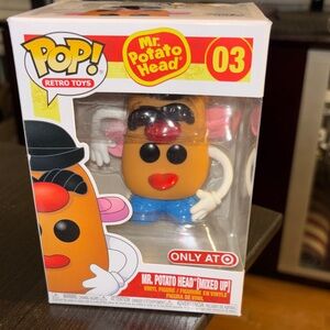 Pop Mr. Potato Head Vinyl Figure with Red and Blue Accents